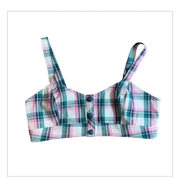 NWOT Urban Outfitters (UO) plaid halter top - XL - Picture 8 of 10
